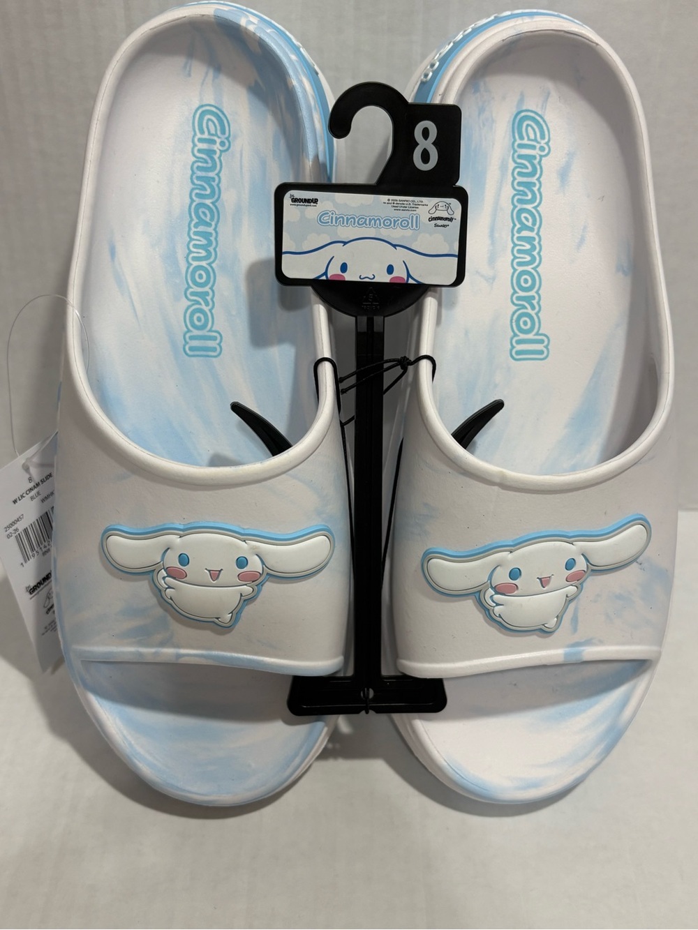 Cinnamoroll White & Light Blue Slide Sandals for Women
